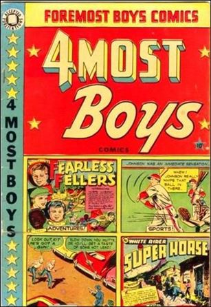 Foremost Boys issue 38-B Cover of #37 Interior of #38