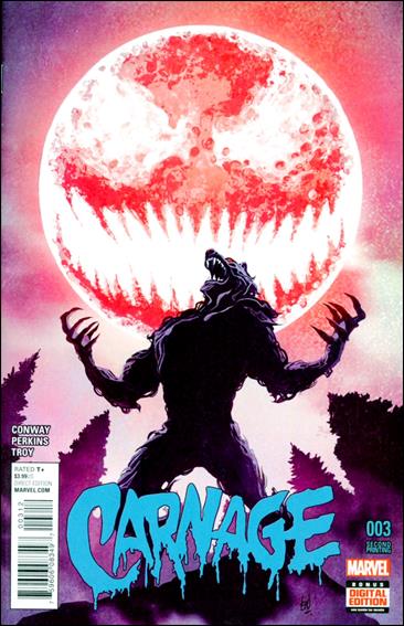 Carnage (2016) issue 3-D Mike Del Mundo Cover (2nd Printing)