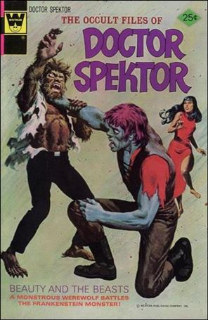 Occult Files of Dr. Spektor issue 12-B Whitman Cover