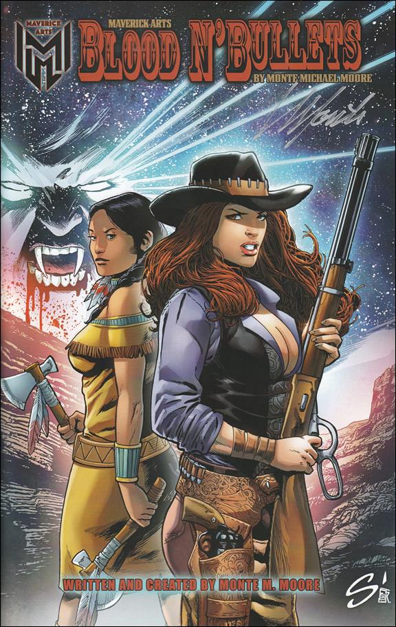 Blood N'Bullets issue 1-D Stephen B. Scott Cover