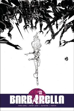 Barbarella (2017) issue 2-G Paul Pope 1:20 Black and White Cover