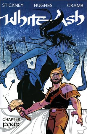 White Ash (2017) issue 4 Conor Hughes Cover