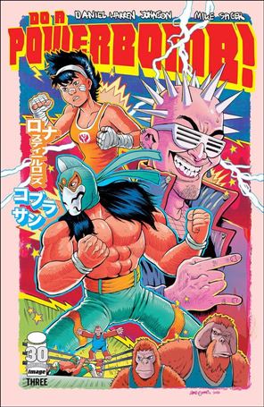 Do a Powerbomb issue 3-B Jake Smith Cover