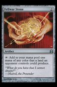 Magic the Gathering: Commander (Base Set) card 248 Fellwar Stone