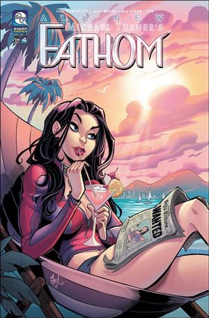 All New Michael Turner's Fathom issue 4-B Martin Abel Cover