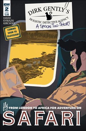 Dirk Gently's Holistic Detective Agency: A Spoon Too Short issue 2-C Brian Miller 1:10 Cover