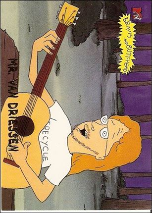 Beavis and Butt-Head (Base Set) card '9069' Mr. Van Driessen