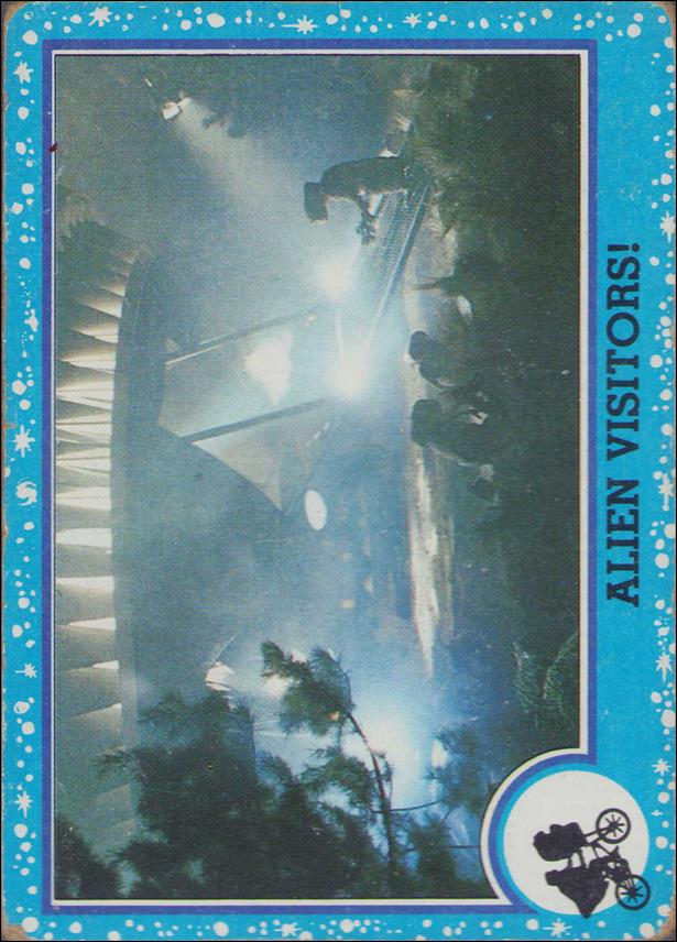 E.T. The Extra-Terrestrial (Base Set) card 2 Alien Visitors!
