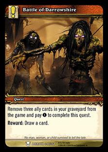 World of Warcraft: Heroes of Azeroth (Base Set) card 347 Battle of Darrowshire