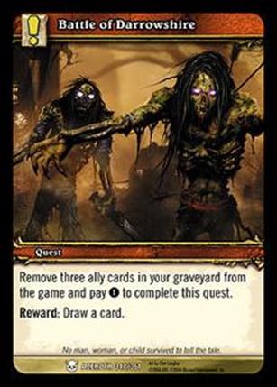 World of Warcraft: Heroes of Azeroth (Base Set) card 347 Battle of Darrowshire