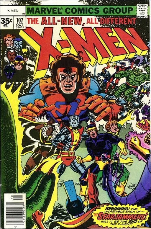 X-Men (1963) issue 107-B 35 Cent Price Cover