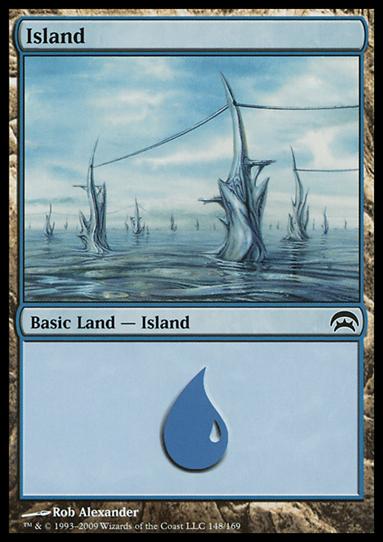Magic the Gathering: Planechase (Base Set) card 148 Island