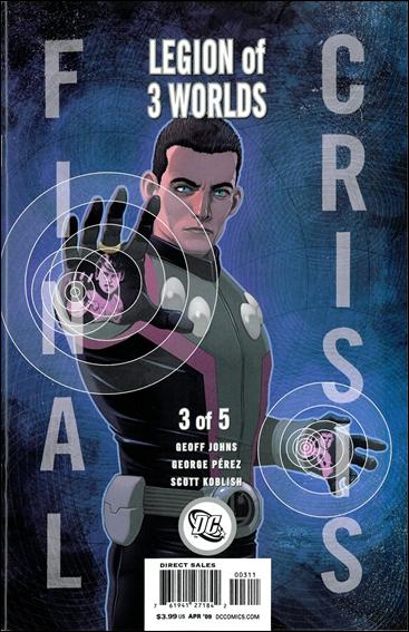 Final Crisis: Legion of Three Worlds issue 3-B George Perez "Cosmic Boy Icon" Cover