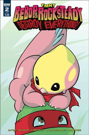 Teenage Mutant Ninja Turtles Bebop & Rocksteady Destroy Everything issue 2-B Sophie Campbell Subscription Cover