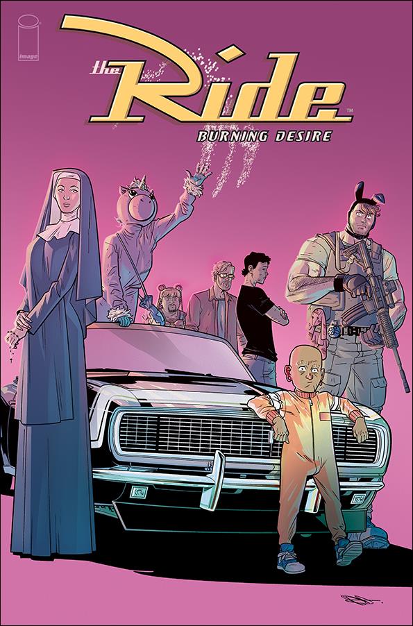 Ride: Burning Desire issue 5 Daniel Hillyard Cover