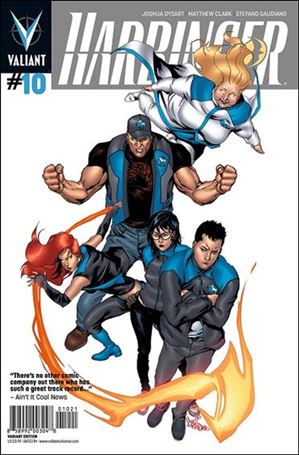 Harbinger (2012) issue 10-B Khari Evans Cover