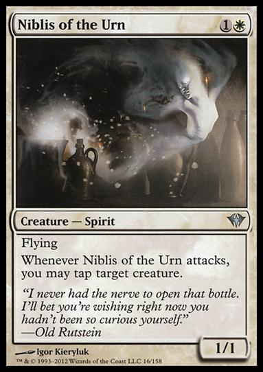Magic the Gathering: Dark Ascension (Base Set) card 16 Niblis of the Urn