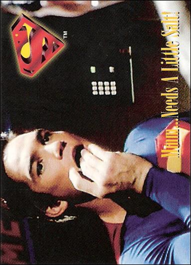 Lois and Clark: The New Adventures of Superman (Base Set) card 28 Mmm...Needs A Little Salt!