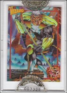 Wizard: Image Series 2 (Promo) card 6-B Rob Liefeld's Battlestone (Gold Foil Sealed & #'d)