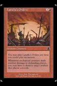 Magic the Gathering: Prophecy (Base Set) card 96 Latulla's Orders