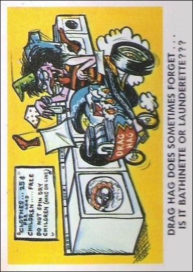 Weird-Ohs (Base Set) card 34 Drag Hag Does Sometimes Forget...
