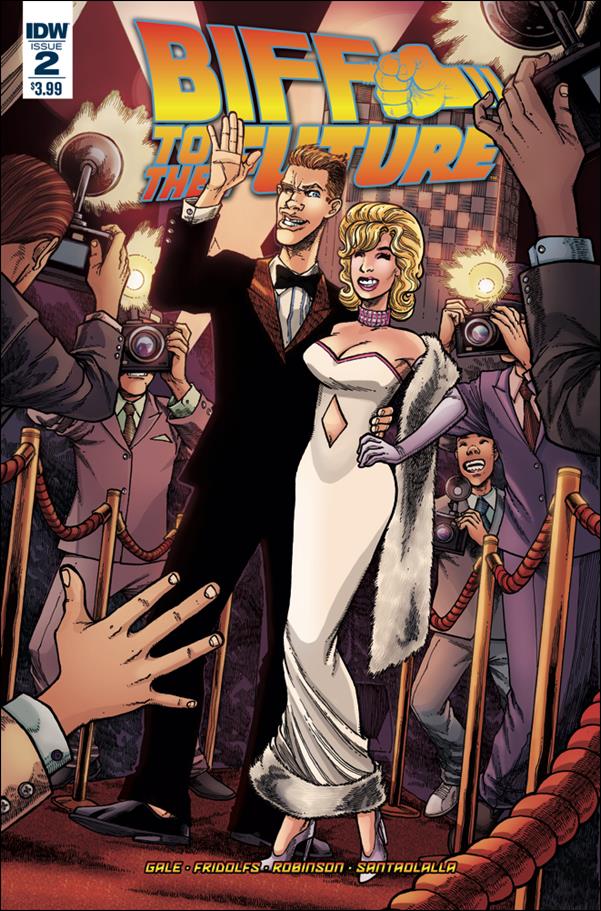 Back to the Future: Biff to the Future issue 2 Alan Robinson Cover