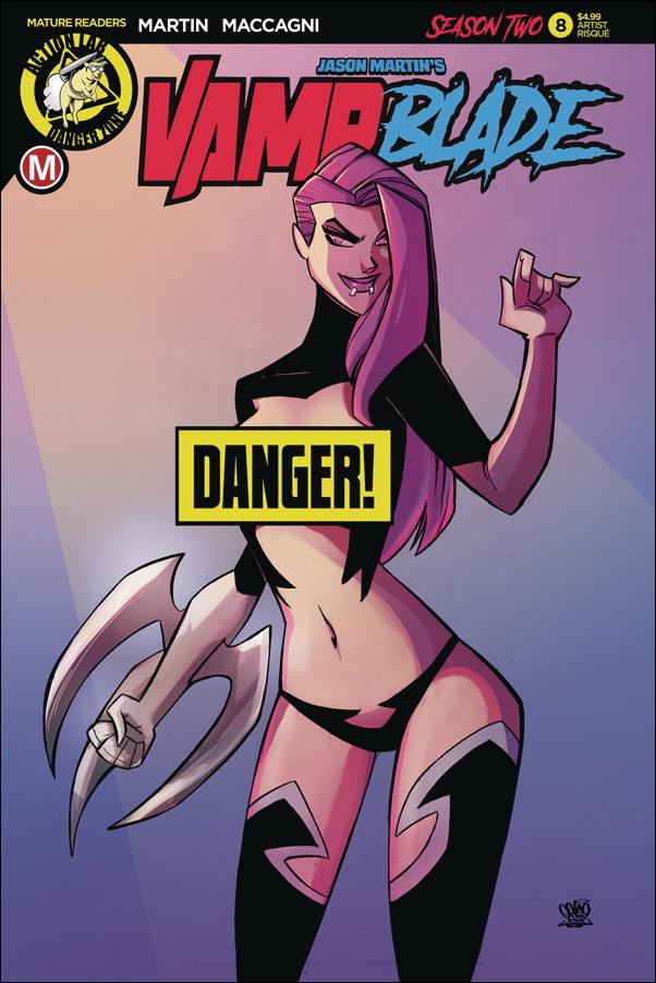 Vampblade Season 2 issue 8-D Marcello Trom Risque Cover