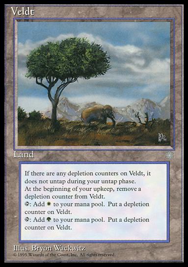 Magic the Gathering: Ice Age (Base Set) card 363 Veldt