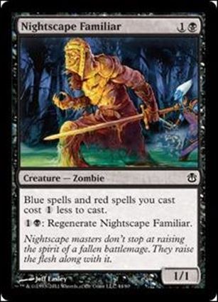 Magic the Gathering: Duel Decks: Ajani vs. Nicol Bolas card 44 Nightscape Familiar
