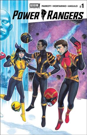 Power Rangers issue 1.00-M Frany Connecting Cover (2nd Printing)