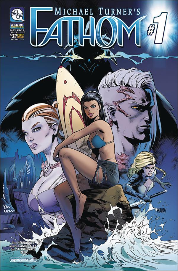 Fathom (2019) issue 1 Mauricio Camptella Cover