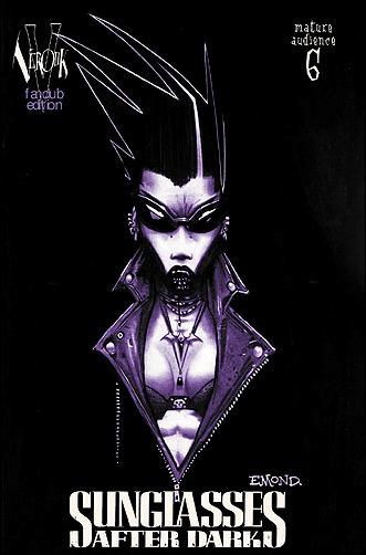 Sunglasses After Dark issue 6-B Fan Club Cover