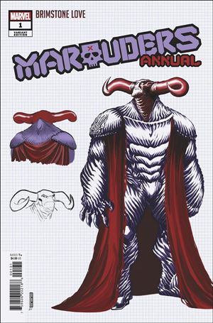 Marauders Annual issue 1-C David Baldeon 1:10 Design Cover