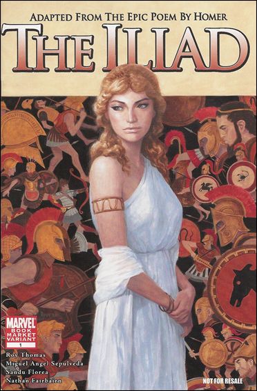 Marvel Illustrated: The Iliad issue 1-B Book Market Edition