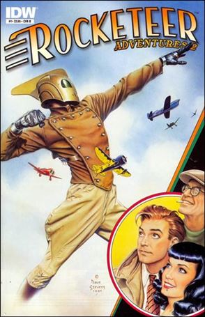 Rocketeer Adventures (2012) issue 1-B Dave Stevens Cover