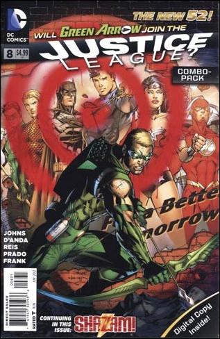 Justice League (2011) issue 8-B Polybagged Jim Lee Cover with Digital Copy
