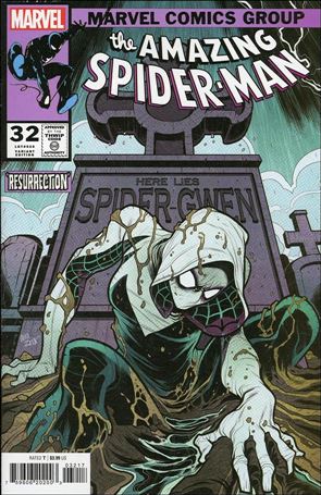 Amazing Spider-Man (2022) issue 32-O Elizabeth Torque 1:50 Homage Cover