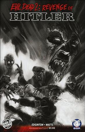 Evil Dead 2: Revenge of Hitler issue 1-B Trevor Denham Cover