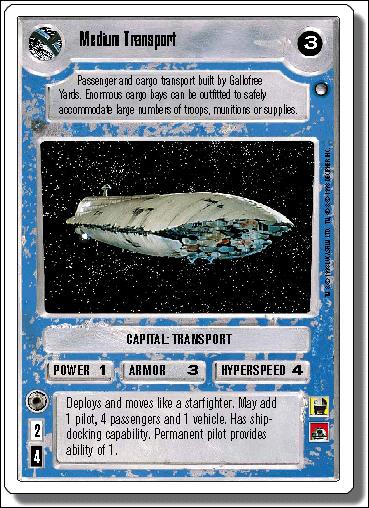 Star Wars: Hoth Revised (Base Set) card 146 Medium Transport