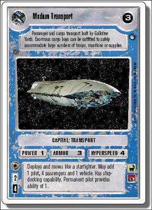 Star Wars: Hoth Revised (Base Set) card 146 Medium Transport