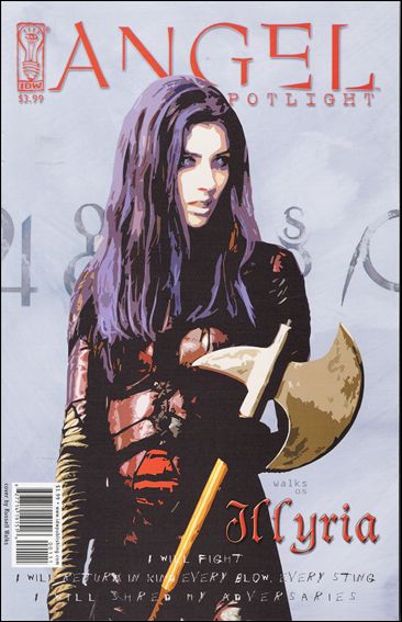 Angel Spotlight: Illyria issue 1 Russell Walks Cover