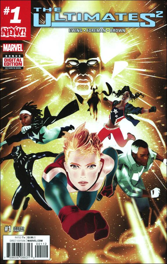 Ultimates 2 (2017) issue 1-E Travel Foreman Cover (2nd Printing)
