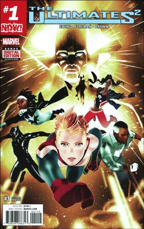 Ultimates 2 (2017) issue 1-E Travel Foreman Cover (2nd Printing)