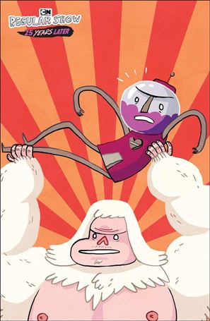 Regular Show: 25 Years Later issue 1-C Noelle Stevenson 1:15 Cover