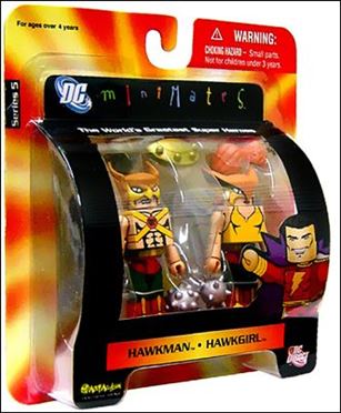 DC Minimates figure 18 Hawkman / Hawkgirl