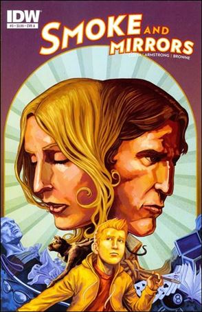Smoke and Mirrors issue 3 Ryan Browne Cover