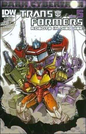 Transformers: Robots in Disguise (2012) issue 24-C Marcelo Matere 1:10 Cover