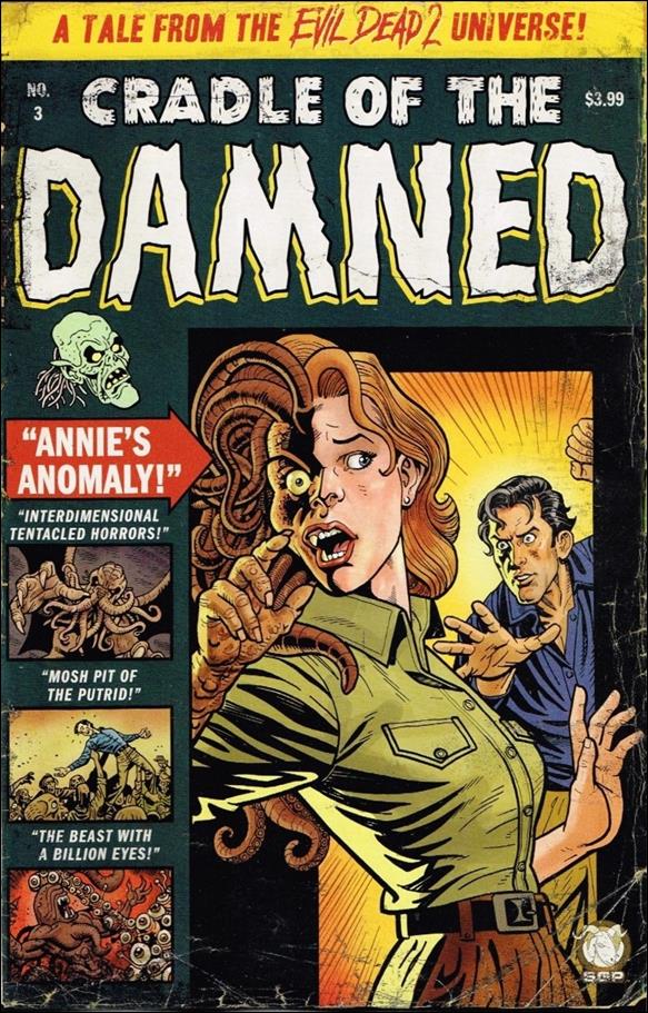 Evil Dead 2: Cradle of the Damned issue 3-C Ty Templeton Cover