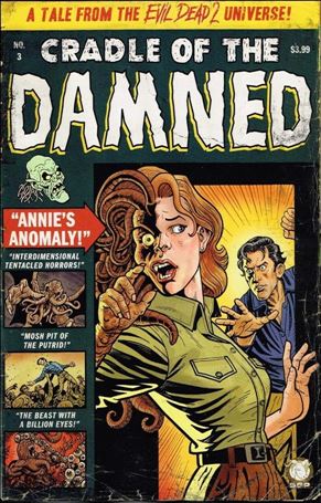 Evil Dead 2: Cradle of the Damned issue 3-C Ty Templeton Cover