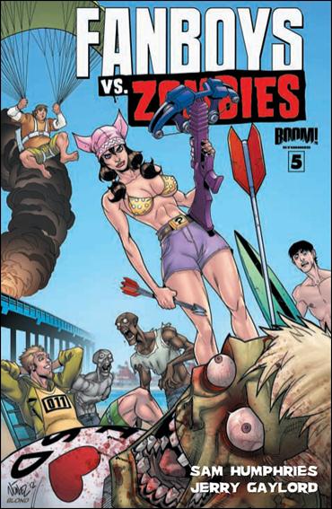 Fanboys vs Zombies issue 5-B Eddie Nunez 1:10 Cover